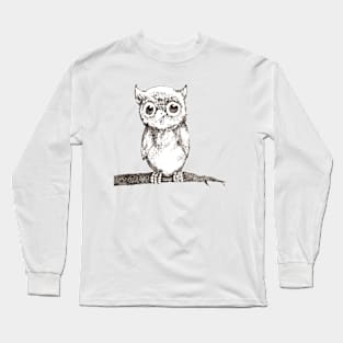 Cute owl is cute Long Sleeve T-Shirt